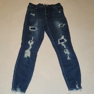 Rue 21 Distressed Blue Women's Jeans